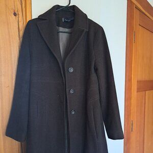 ANNE KLEIN WOOL PEA COAT size S